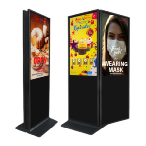Double Sided Free Standing Kiosk